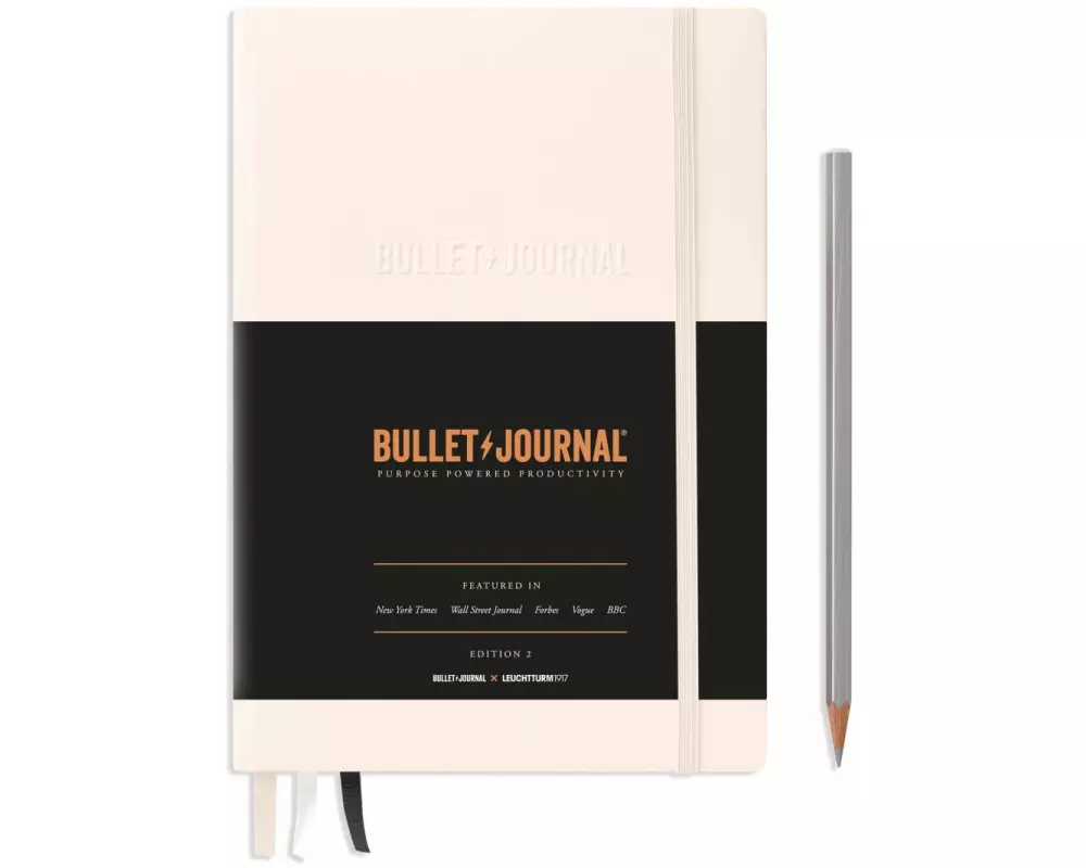 Leuchtturm Notizbuch Bullet Journal Edition 2, A5, Dot, Blush