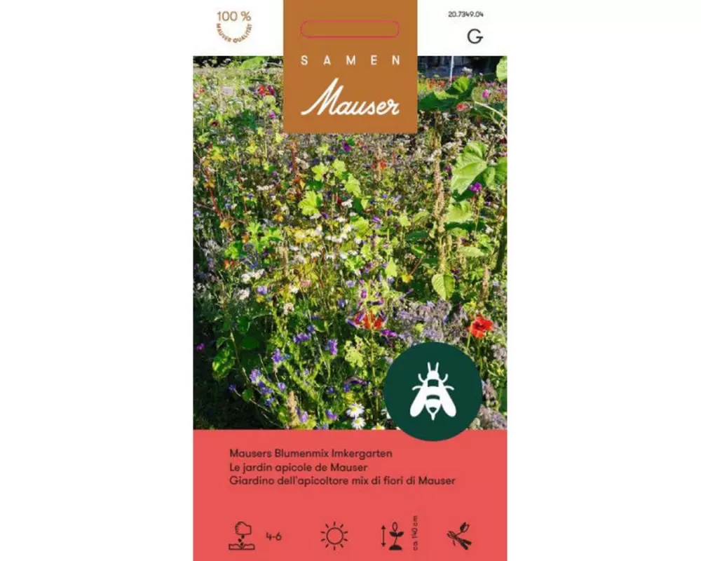 Samen Mauser Mausers Blumenmix Imkergarten