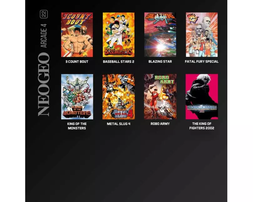 Blaze Blaze Evercade NeoGeo Arcade 4 (DE,EN,FR,IT,ES) (Box)
