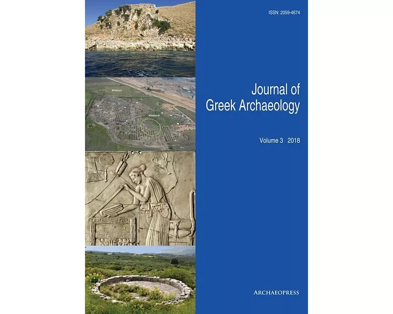 Journal of Greek Archaeology Volume 3 2018