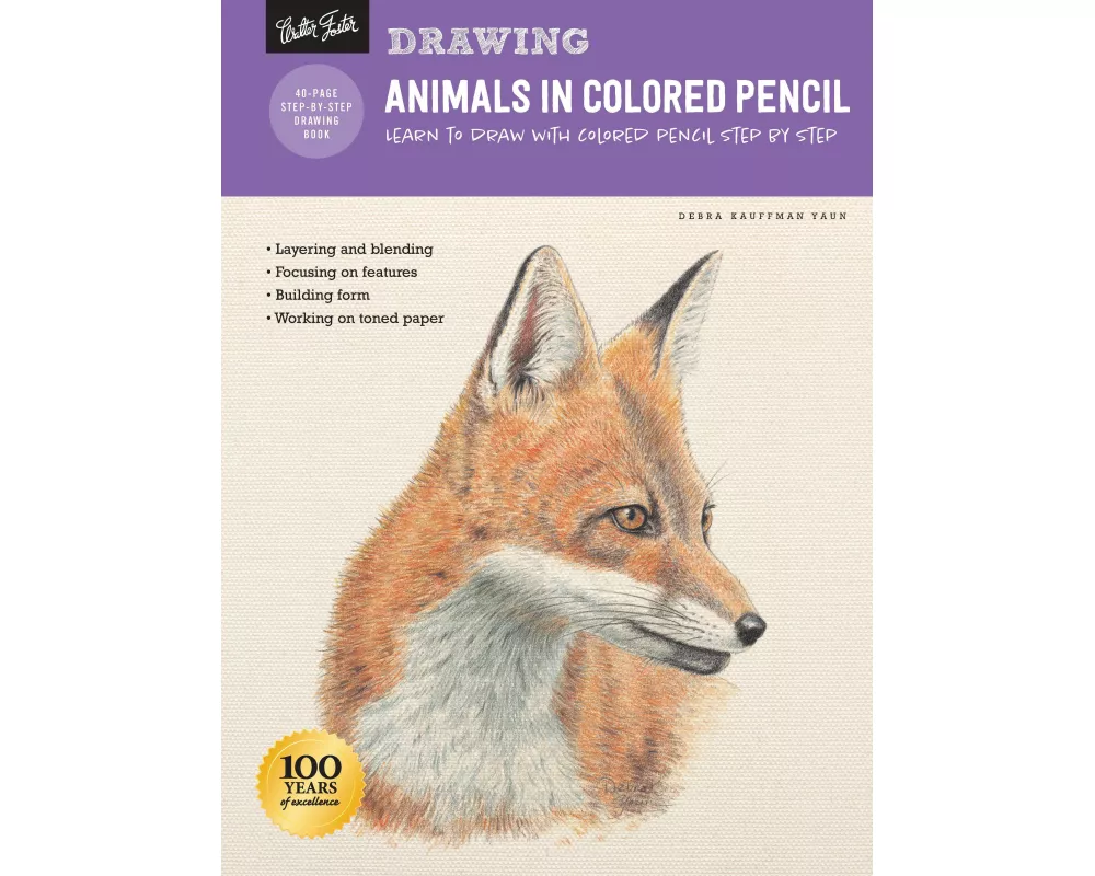 Drawing: Animals in Colored Pencil