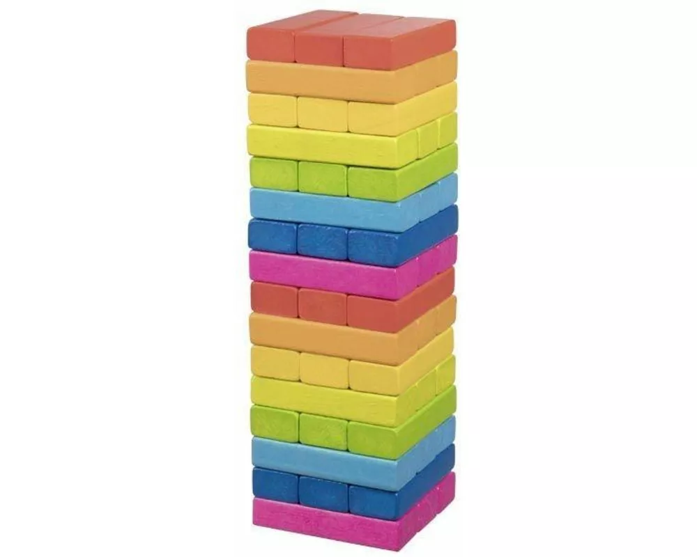 Geschicklichkeitsspiel Wackelturm Regenbogen