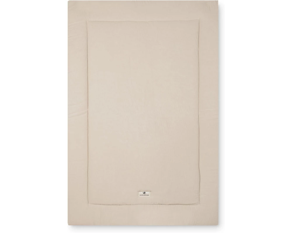 Julius Zöllner Krabbeldecke Musselin Sand 95 x 135 cm