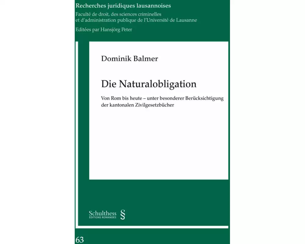 Die Naturalobligation