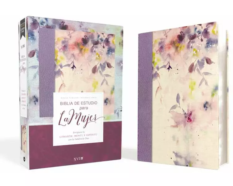 NVI, Biblia de Estudio para la Mujer NVI, Leathersoft/Tela Lila, Comfort Print