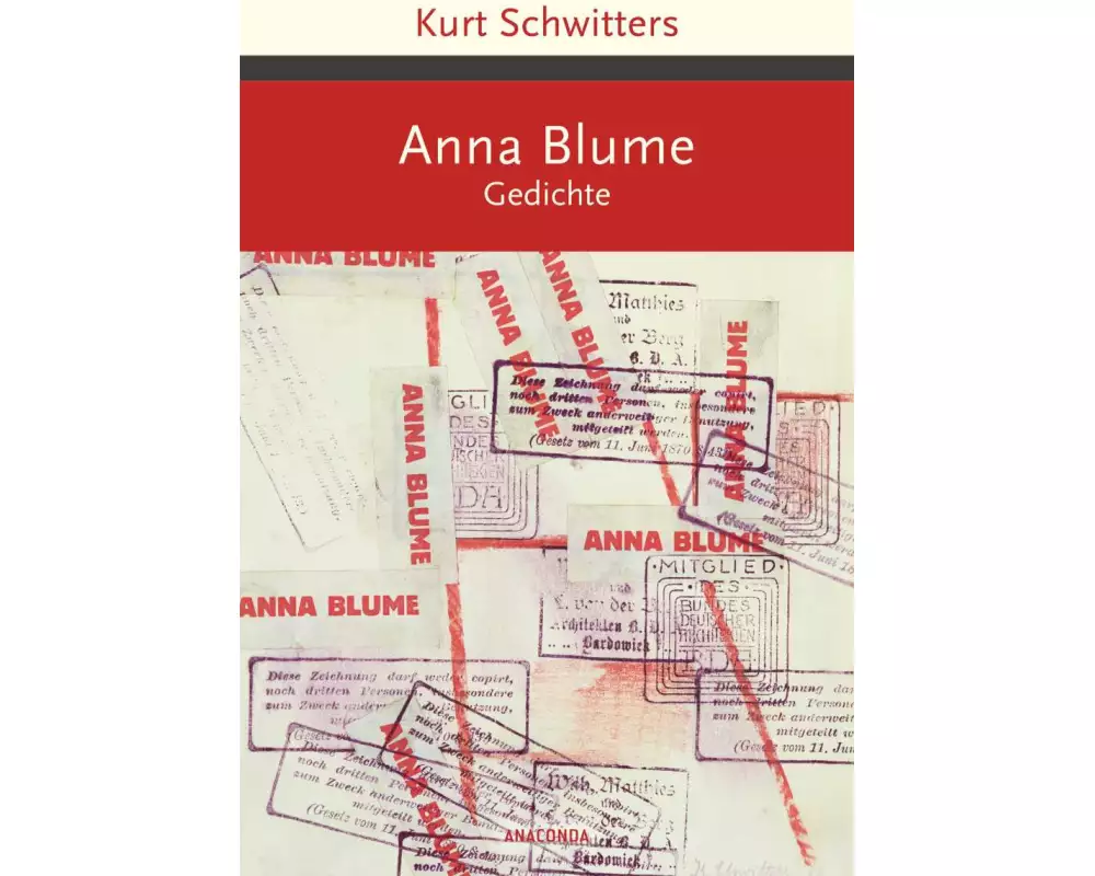 Anna Blume. Gedichte