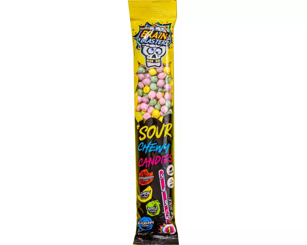 Brain Blasterz Sour Chewy Candies 60 g