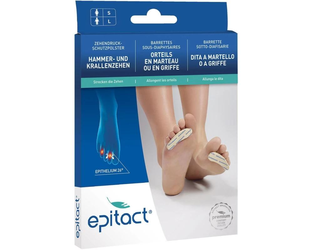 Epitact Hammerzehenkissen Damen 2 Stück