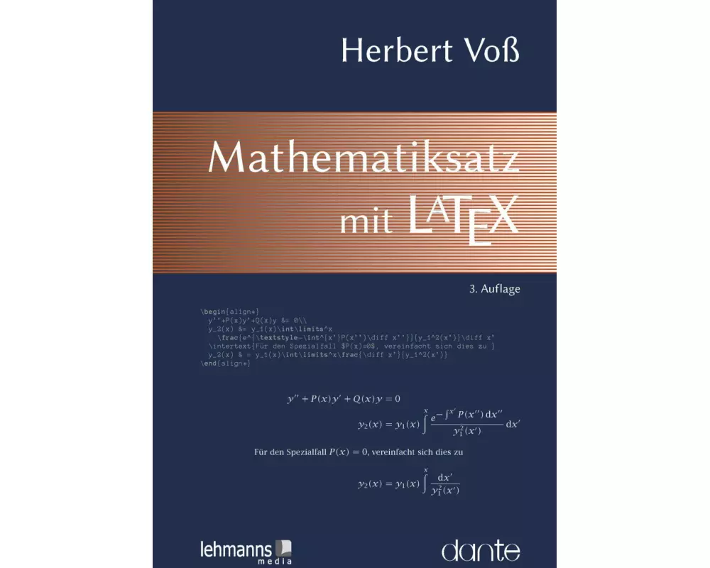 Mathematiksatz mit LaTeX