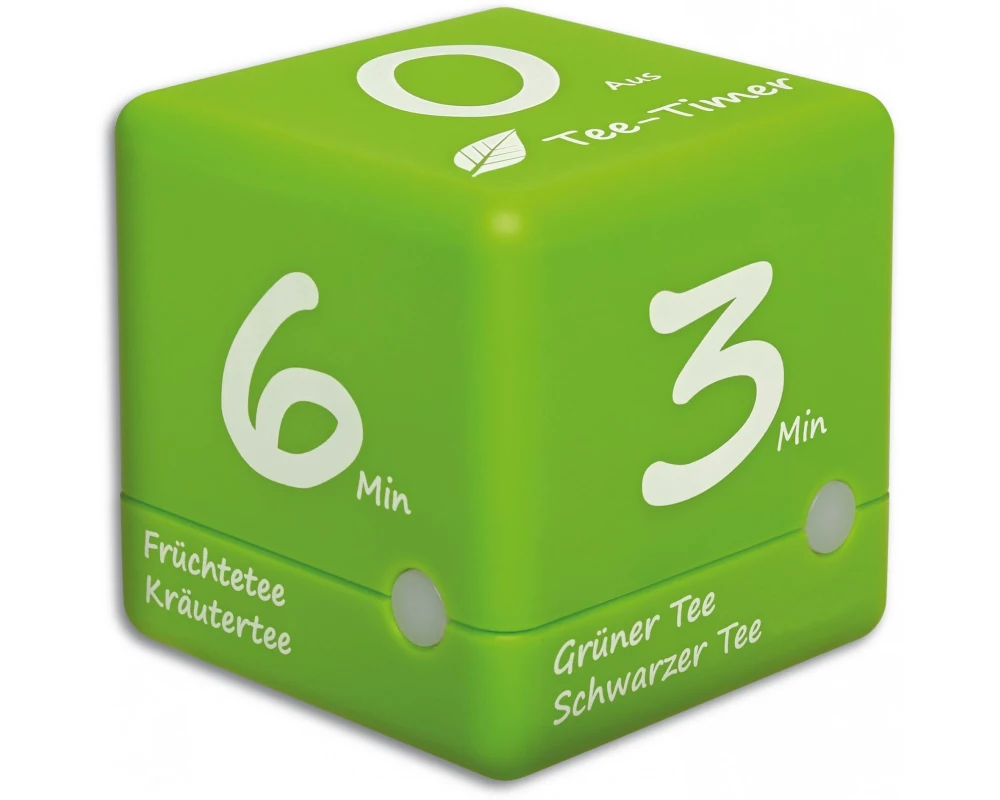 TFA Dostmann Küchentimer Cube Grün