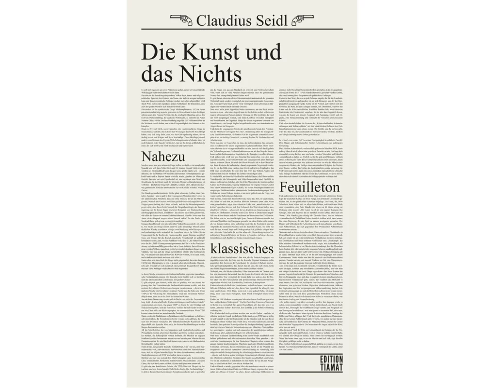 Die Kunst und das Nichts