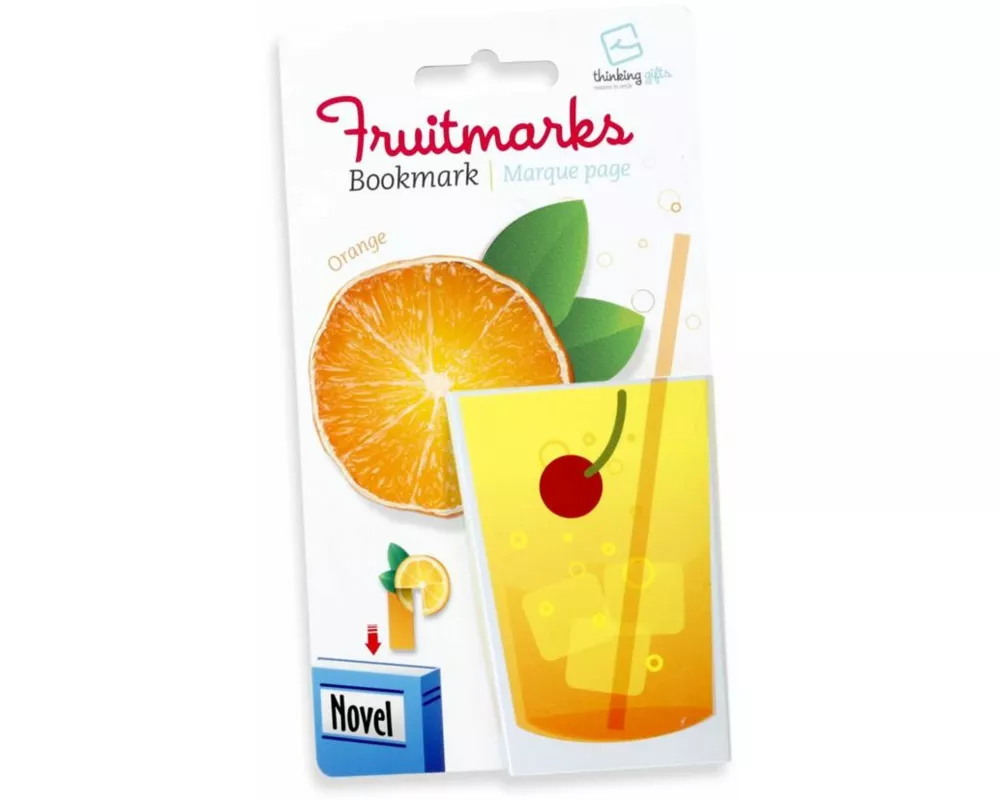Fruitmarks Lesezeichen - Orange