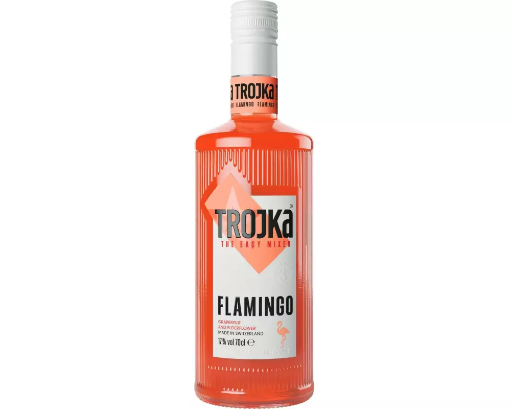 Trojka Vodka Flamingo 0.7 l