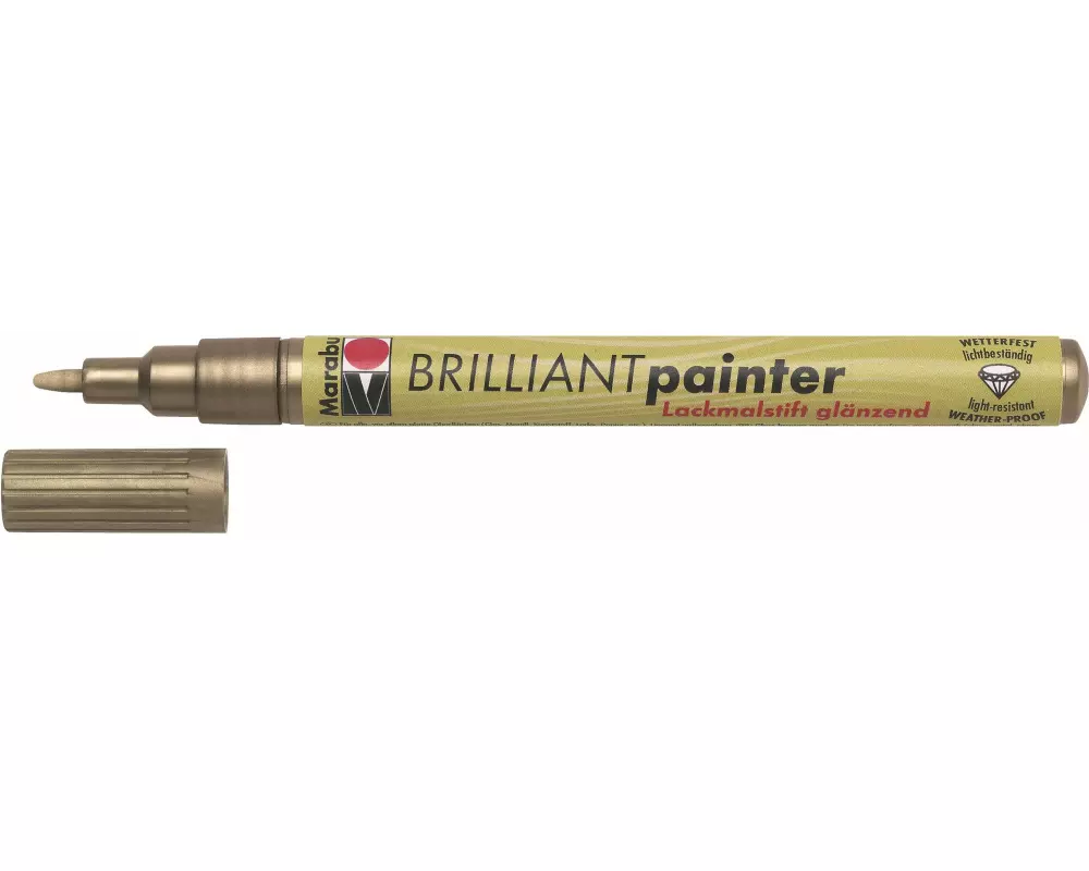 Marabu Permanent-Marker BRILLIANT painter Gold