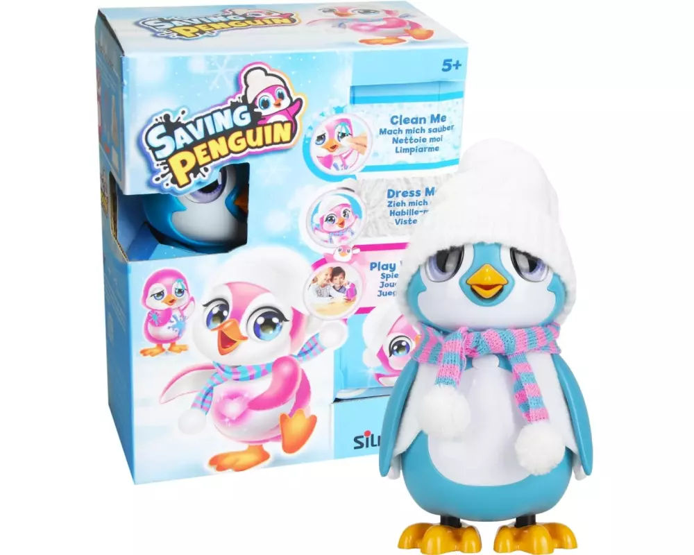 Silverlit Rescue Penguin blau