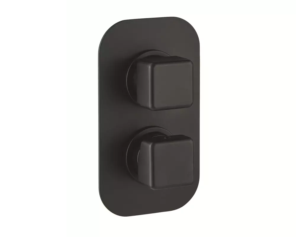 WEBERT Badewannenarmatur ONE-X EHM Unterputz, Schwarz matt