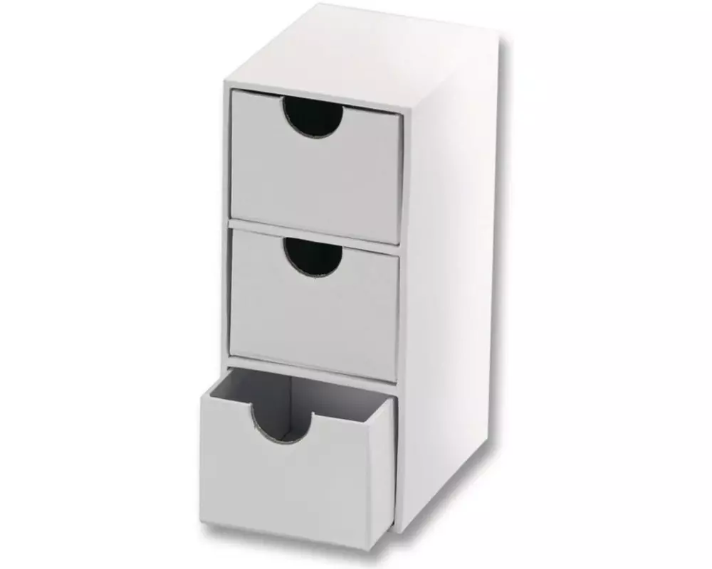 Folia Papp-Schachtel Kommode, Schmal