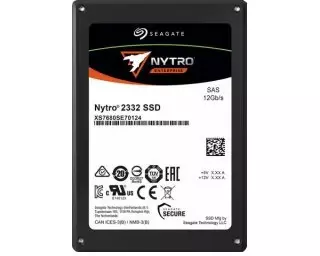 SEAGATE Nytro 2332 SSD, 3.84GB, Mixed Workloads, SAS, 12Gb/s, 2.5inch, 3D, eTLC, FIPS