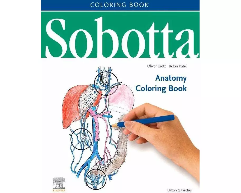 Sobotta Anatomy Coloring Book ENGLISCH/LATEIN