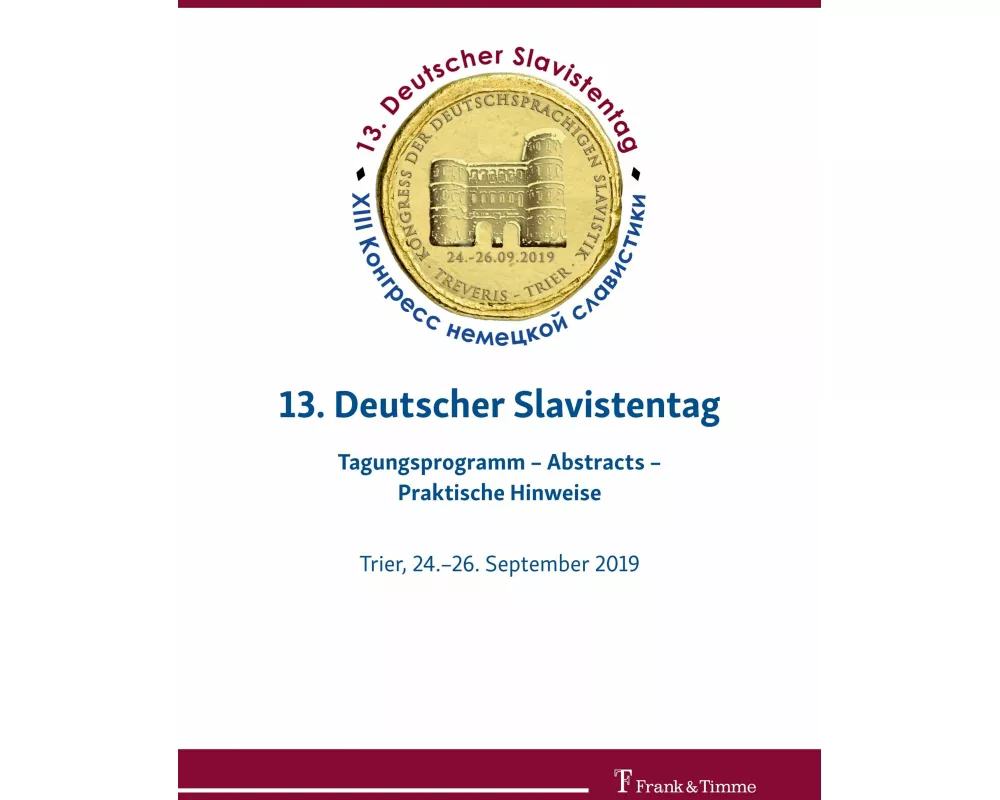 13. Deutscher Slavistentag