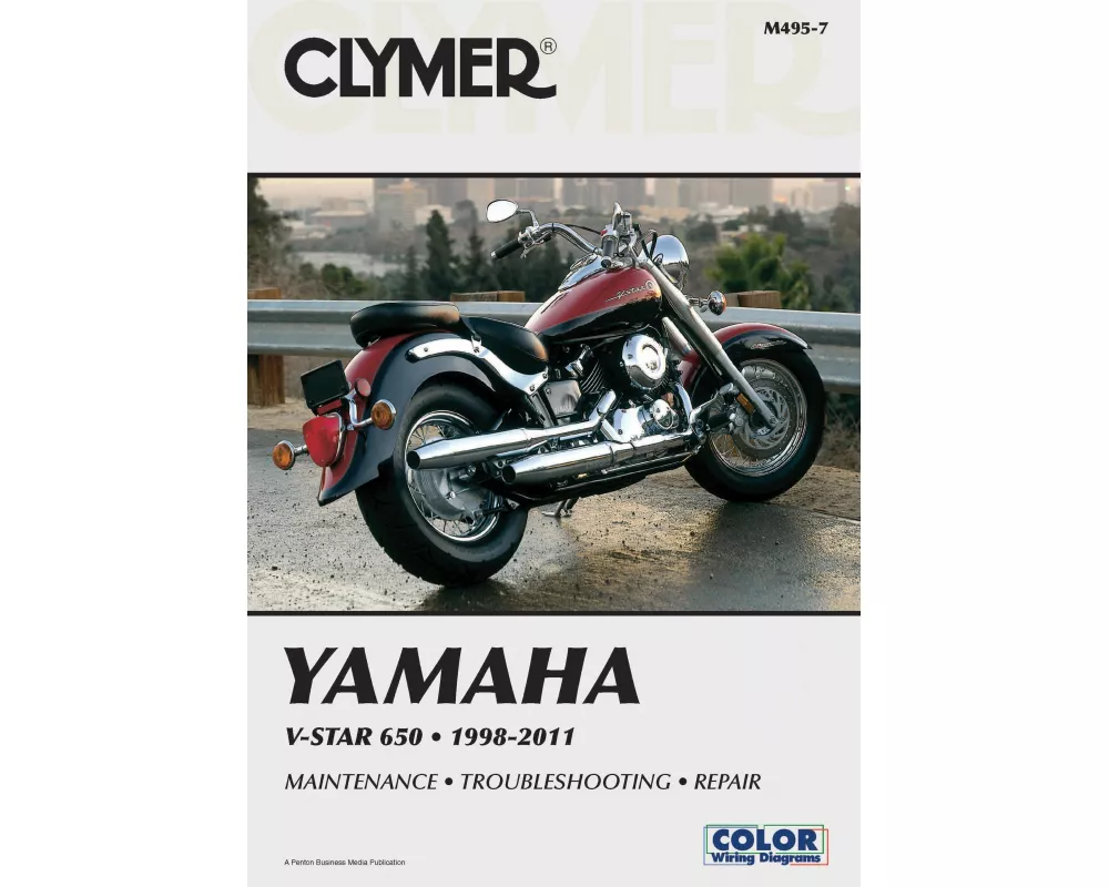 Yamaha V-Star 650 Manual Motorcycle (1998-2011) Service Repair Manual