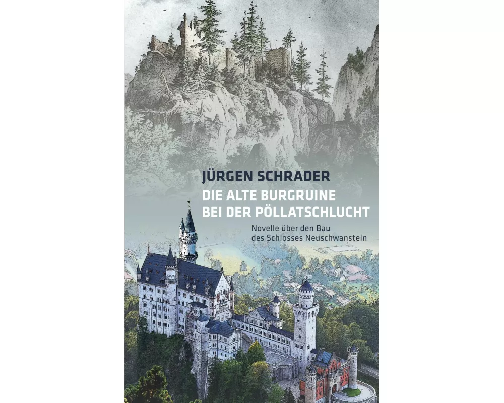 Die alte Burgruine bei der Pöllatschlucht