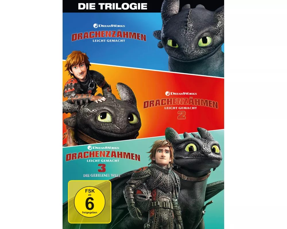 Drachenzähmen leicht gemacht 1 - 3 Movie Collection
