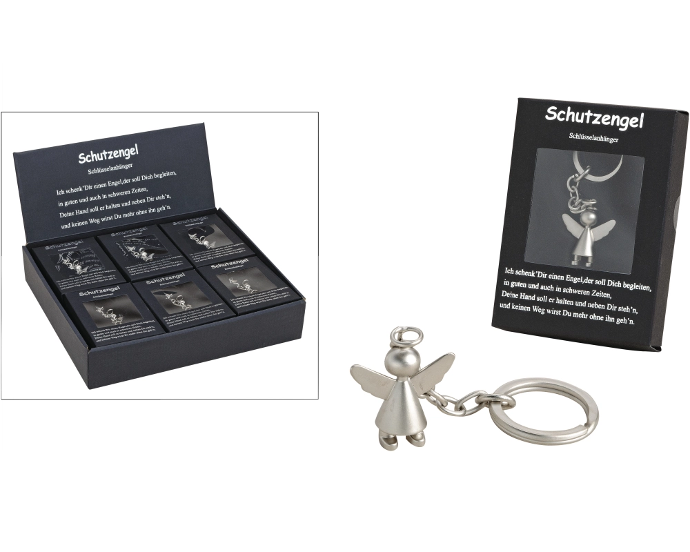 ROOST Schlüsselring Schutzengel 10016069 3.5cm