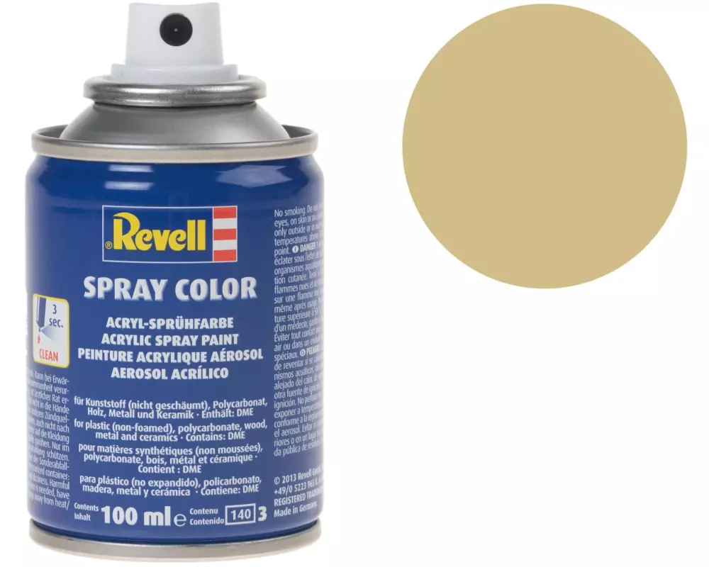 Revell Acrylspray 100 ml Metallic/Deckend-Gold