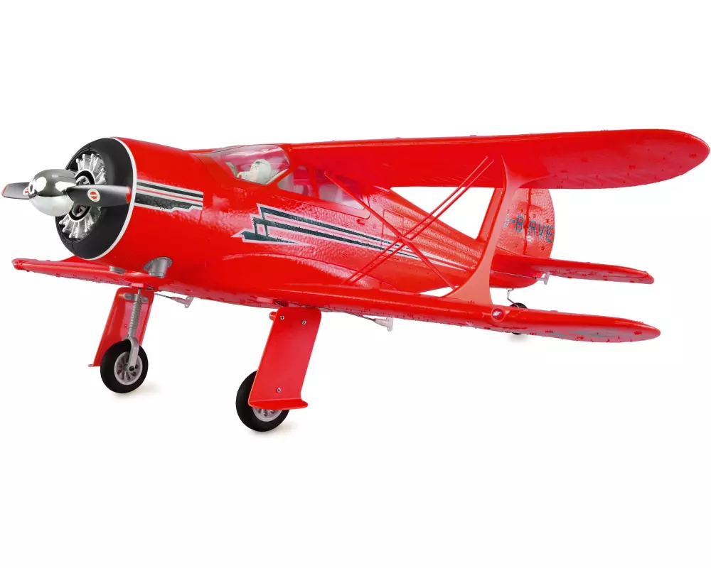 Amewi Motorflugzeug AMXflight Beech D17s Rot, 3D, 6G, RTF