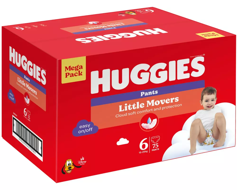 Huggies Windeln Little Movers Grösse 6