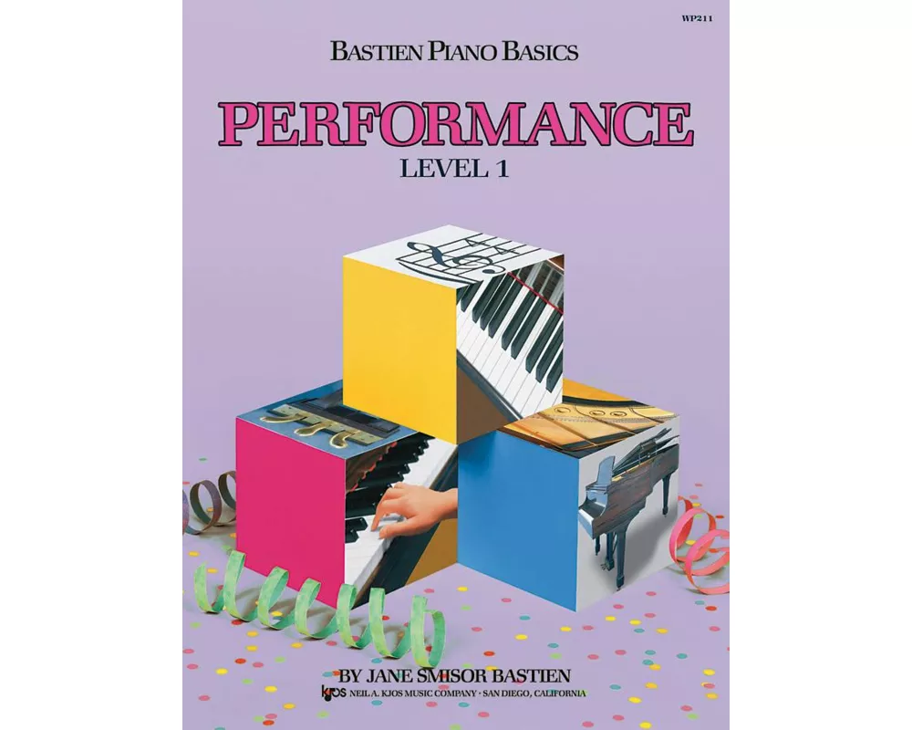 Bastien Piano Basics: Performance Level 1