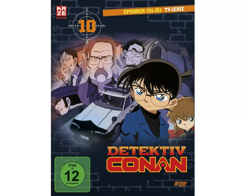 Detektiv Conan - TV-Serie - DVD Box 10 (Episoden 255-280) (5 DVDs)