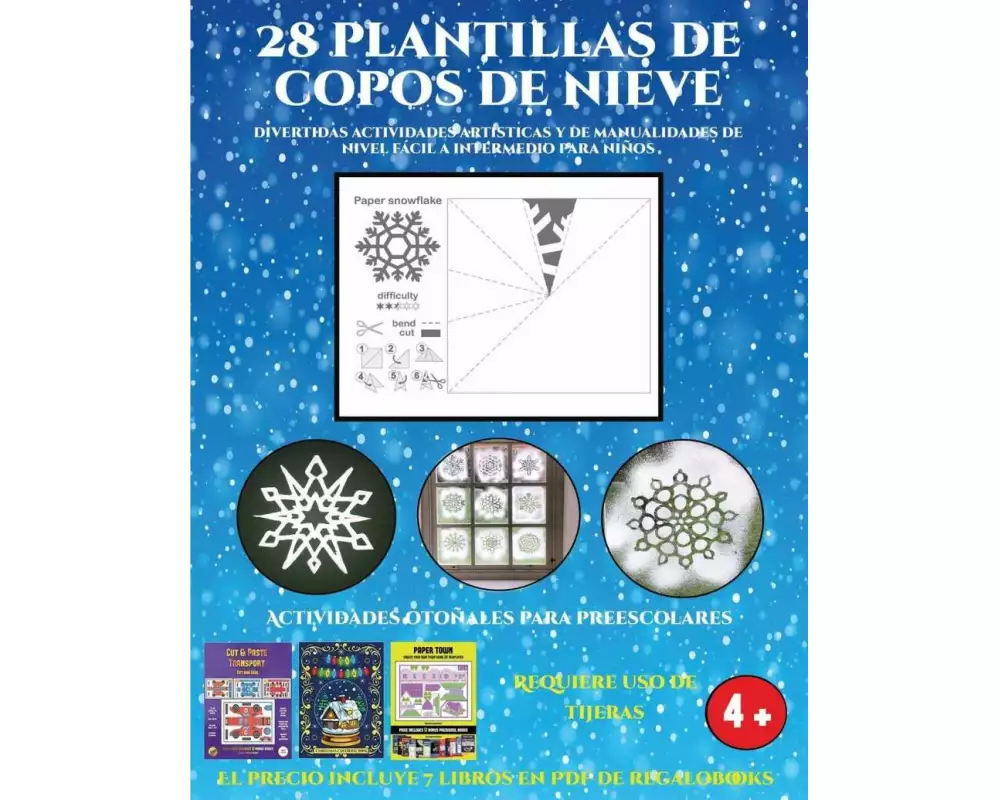 Actividades otoñales para preescolares (Divertidas actividades artísticas y de manualidades de nivel fácil a intermedio para niños): Actividades otoña