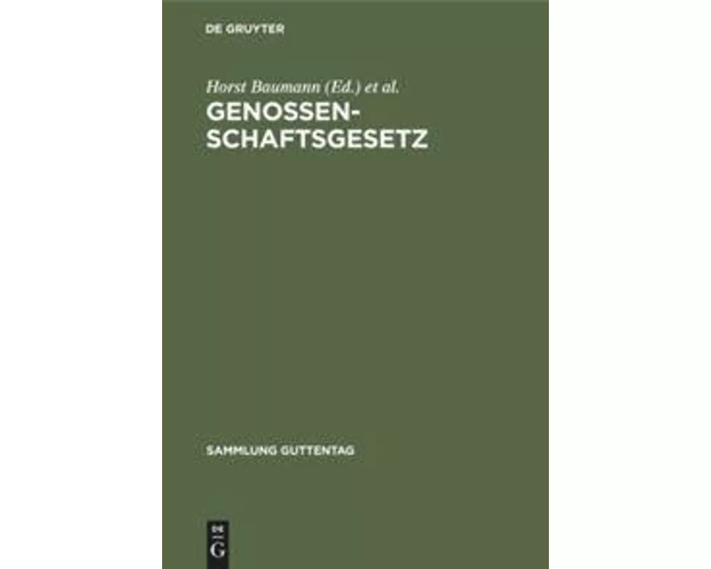 Genossenschaftsgesetz