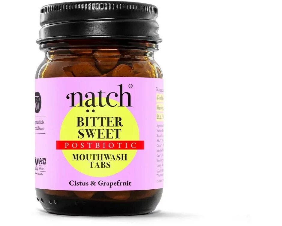 Natch Tabletten für Munddusche Mouthwash Bitter Sweet 85 Stück