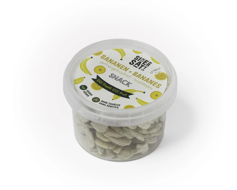SicherSatt Bananen Snack gefriergetrocknet 45 g
