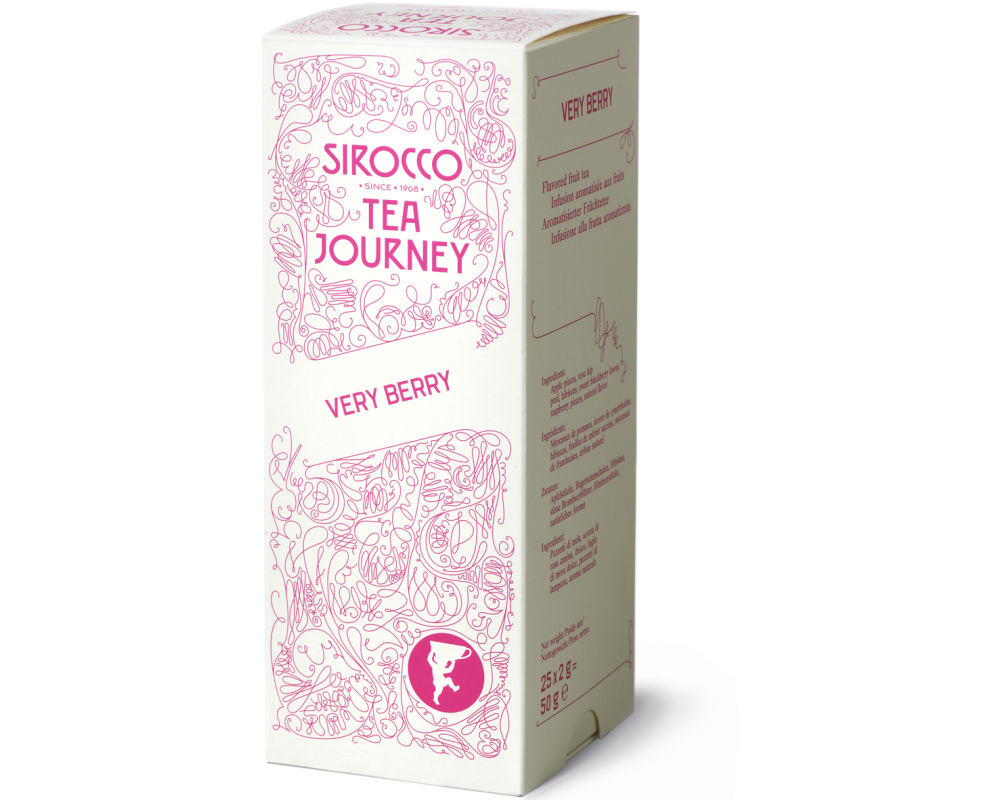 SIROCCO Very Berry Tea 833 25 Pyramiden