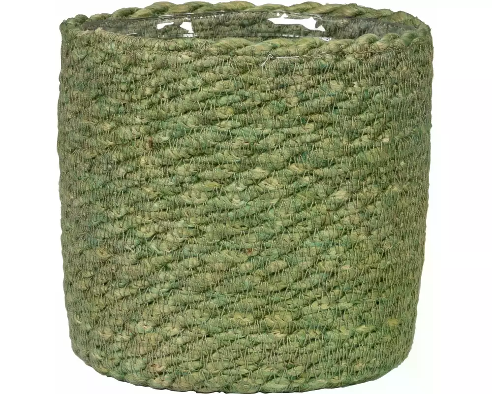 scheurich Pflanzengefäss mit Folie 17 x 16 cm, Grün