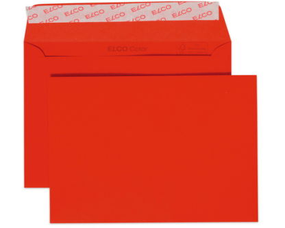 ELCO Couvert Color o/Fenster C6 18832.92 100g, rot 250 Stück