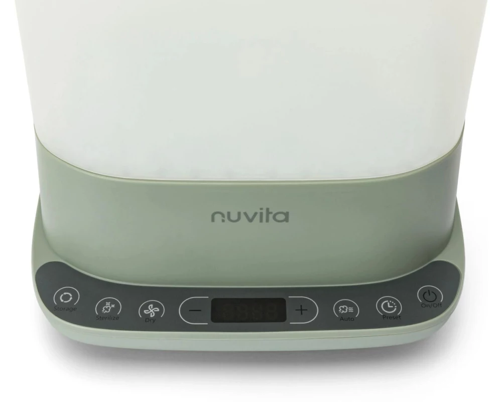 Nuvita SteriDry Kompakter 2-in-1 Grün Weiss