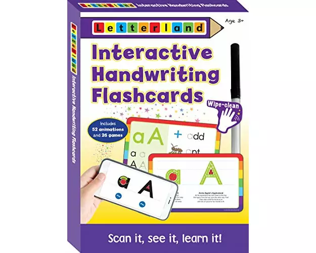 Interactive Handwriting Flashcards