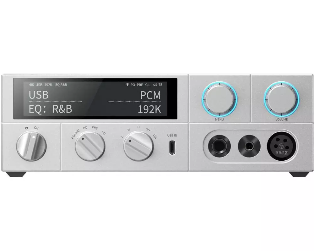 FiiO Kopfhörerverstärker & USB-DAC K15 Silber