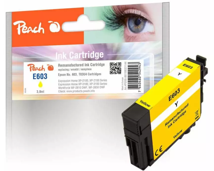 Peach Tinte Epson T03U4/ No. 603 Yellow
