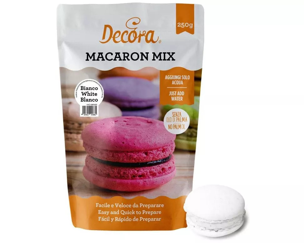 Decora Macaron Backmischung weiss 250 g
