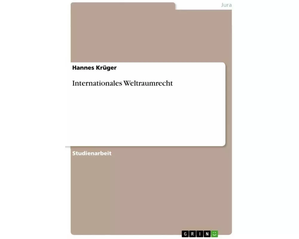 Internationales Weltraumrecht