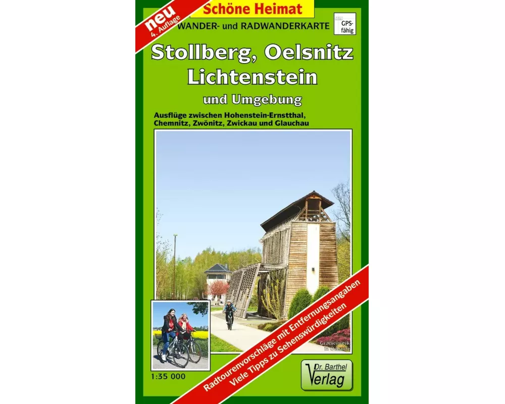 Stollberg, Oelsnitz, Lichtenstein und Umgebung 1 : 35000