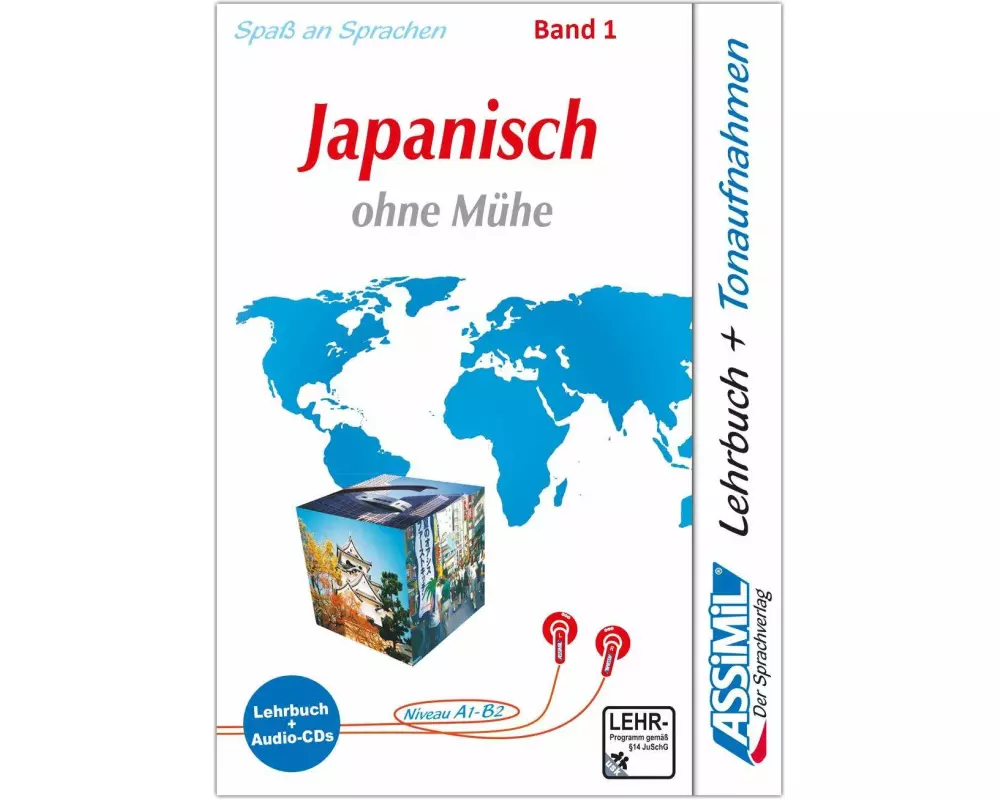 Assimil. Japanisch ohne Mühe 1. Multimedia-Classic. Lehrbuch und 3 Audio-CDs
