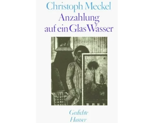 Anzahlung auf ein Glas Wasser