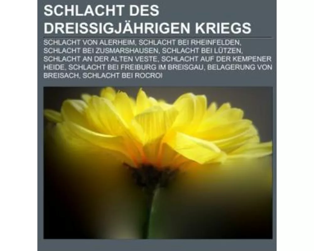 Schlacht Des Dreißigjährigen Kriegs